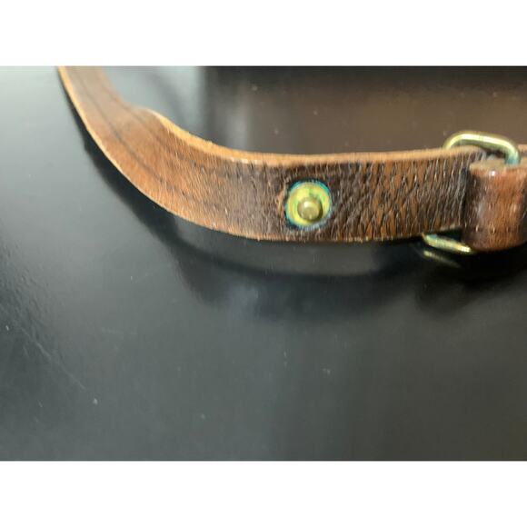 VTG Joo Kay Hand Tooled Western Cowgirl Festival Aztec Grunge Boho Leather Twee - Picture 10 of 16